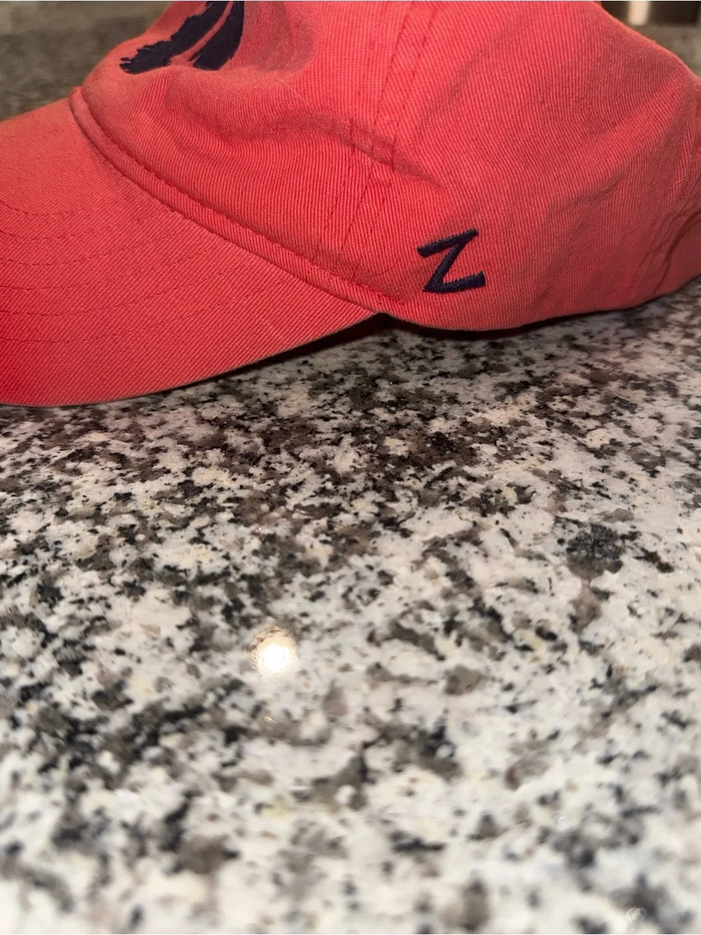 Zephyr Hat with Black Embroidered Logo